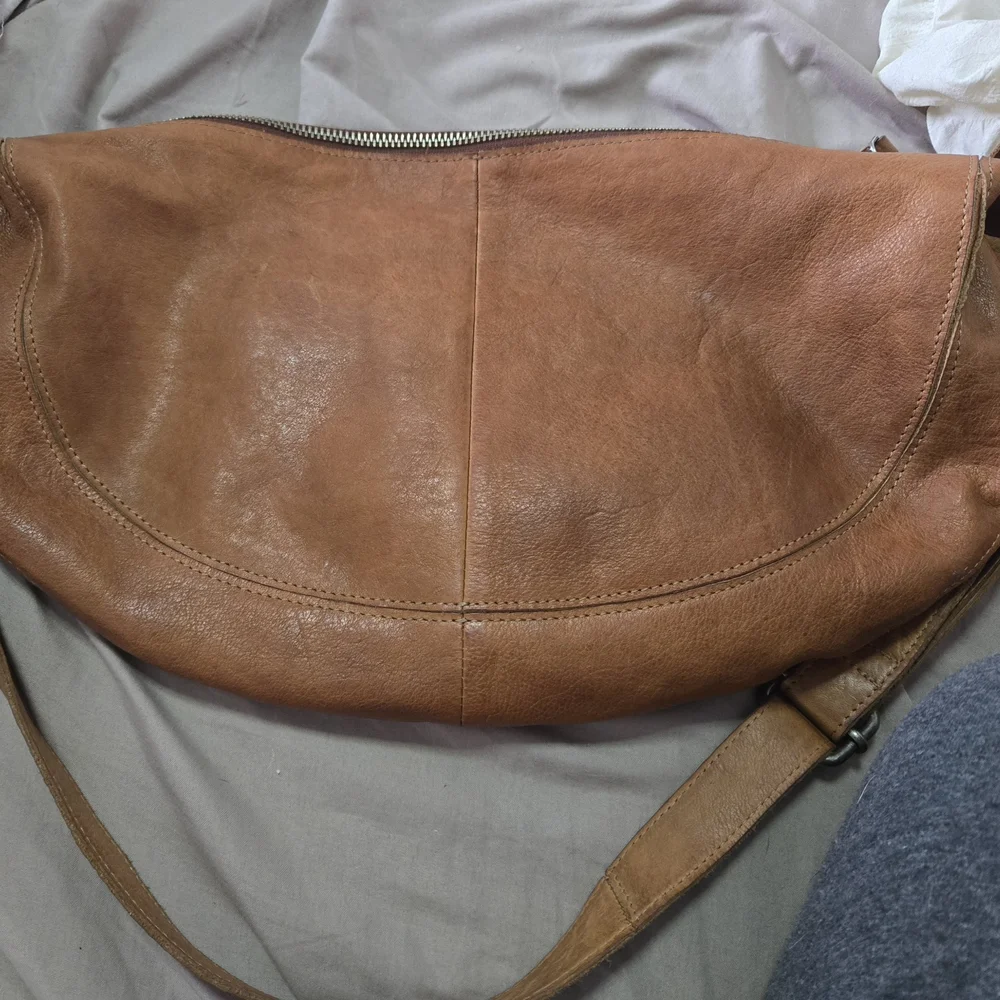 Latico Brown Leather Crossbody Bag - Picture 5 of 15